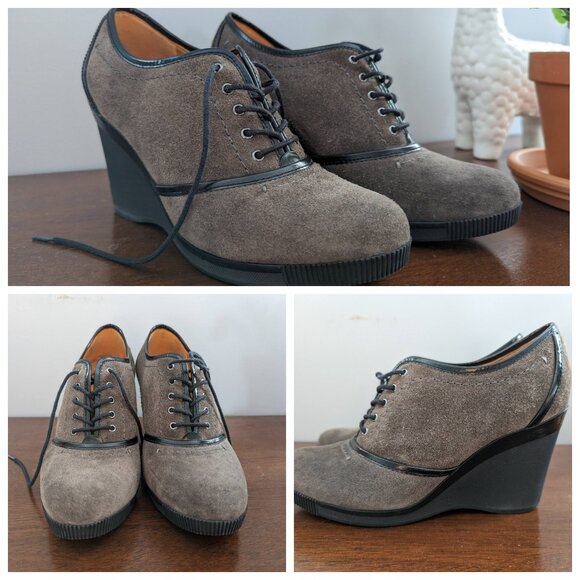 Geox Platform Oxford Shoes - Picture 1 of 6